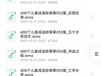 花了8个晚上熬夜整理的，400个儿童成语故事学习