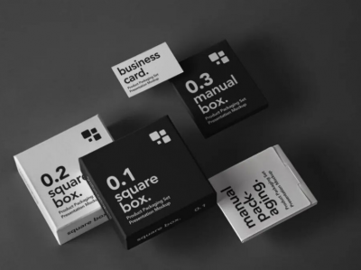 100款高级感包装盒样机大合集