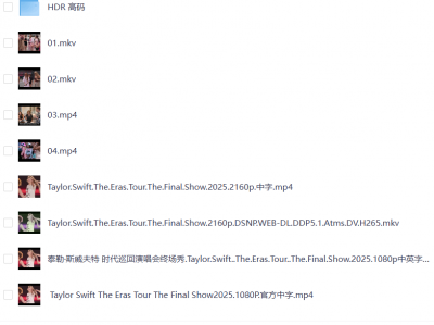 泰勒·斯威夫特：时代巡回演唱会，一个时代的结束(2025) 美国 4K[纪录片/歌舞]